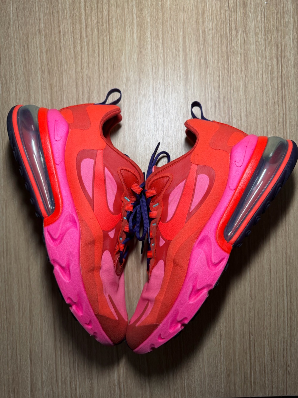 Nike Air Max 270 React "Mystic Red / Pink Blast